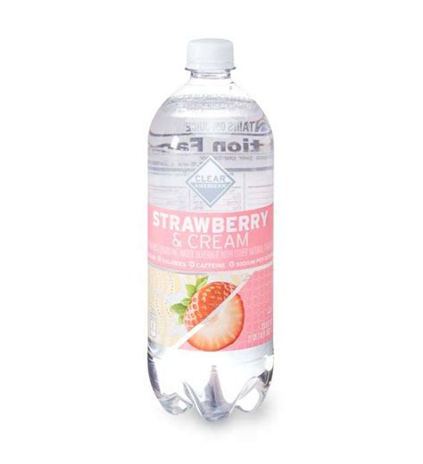 Clear American Sparkling Water Strawberries And Cream 338 Fl Oz