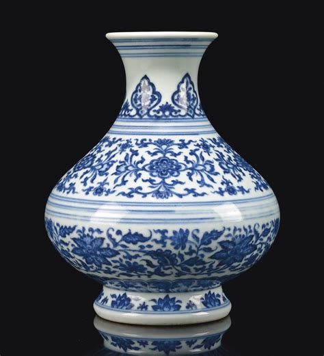A Chinese Blue And White Ming Style Vase Christies