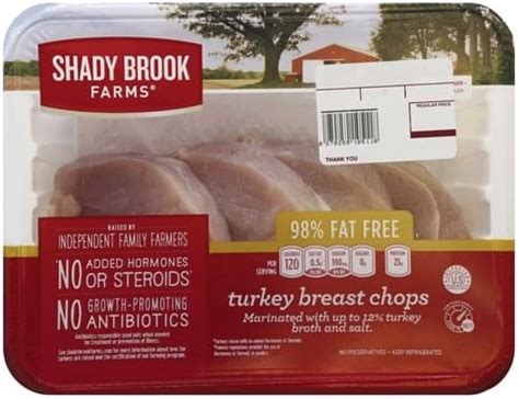 Shady Brook Farms Chops Turkey Breast 1 Ea Nutrition Information Innit