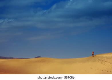 Naked Man Desert Stock Photo Shutterstock