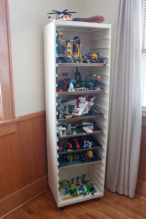 Joy Filled Chaos Cart Creates Huge Amount Of Lego Storage In 2 Feet Of