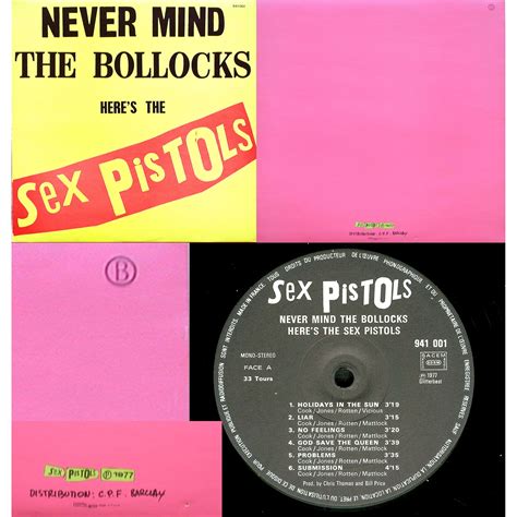 Never Mind The Bollocks Third French Issue 941001 By The Sex Pistols