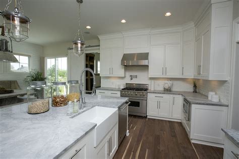 Kitchen countertop ideas » granite colors. Alpine White Granite - Transitional - kitchen - BIA Parade ...