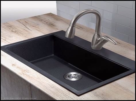 Just like those granites that are used on countertops. Kindred Undermount Granite Kitchen Sinks | Wow Blog