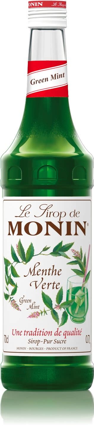Monin Green Mint Syrup 700 Ml Crema