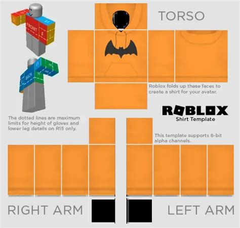 Roblox Orange Shirt Template Investigadorcreacionista