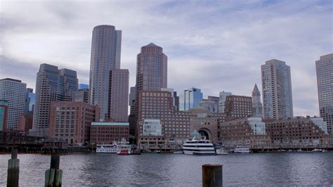 Boston Waterfront City Pictures Usa Cities