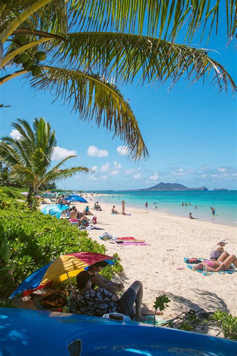 Amazing White Sand Beach In Lanikai Honolulu Hawaii The Elevated