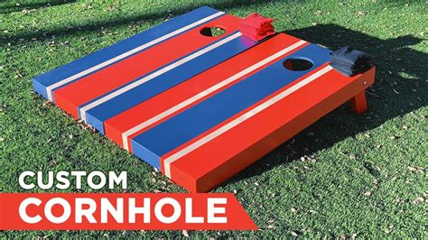 How To Custom Paint Your Cornhole Boards Workshop Republic Youtube