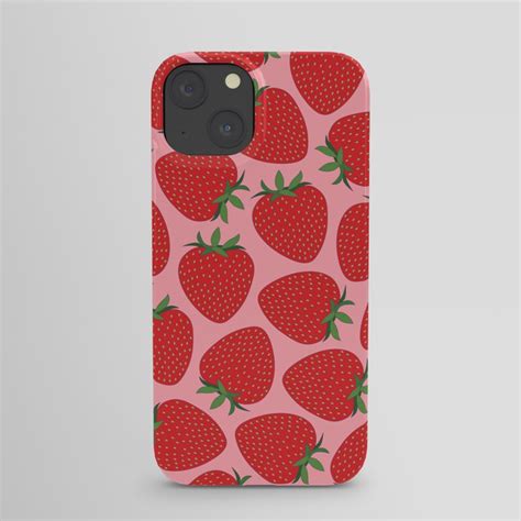 Strawberries Iphone Case By Ornaart Society6
