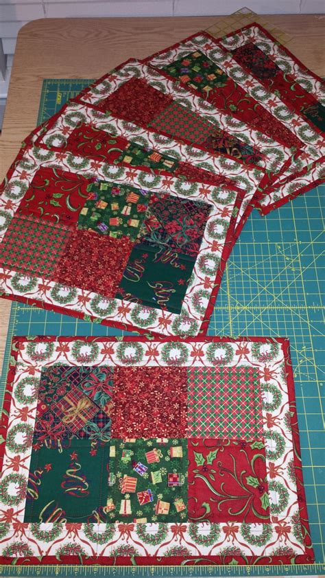 Free Christmas Placemat Quilt Patterns Get Deals And Low Prices On Quilt Placemat At Amazon