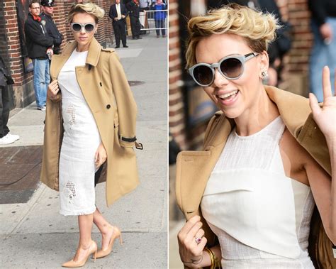Scarlett Johansson Wears The Perfect Spring Look And Heres How You