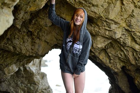 Wallpaper Sports Women Redhead Model Cliff Spring Rock Climbing