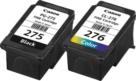 Canon Pg 275cl 276 Value Pack Bandwcolor Ink Cartridges For Etsy Uk