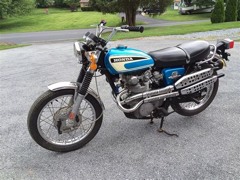 Michael mundy of steel bent customs in oldsmar, florida. Honda CL 450 (1967 - 1974) - Scrambler mit Charakter