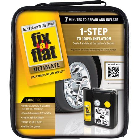 This is bike repair, people. Fix-A-Flat Ultimate 1-Step Flat Tire Repair Kit - Walmart.com
