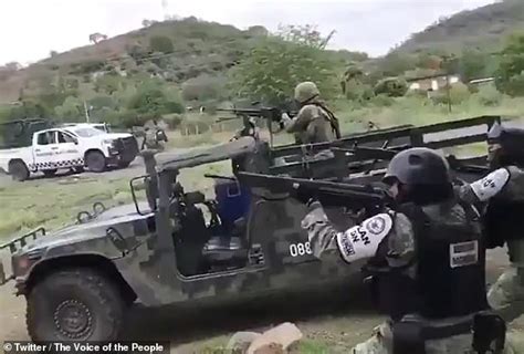Three Cartels Ambush Mexican Military Who Fight Back In A Hail Of