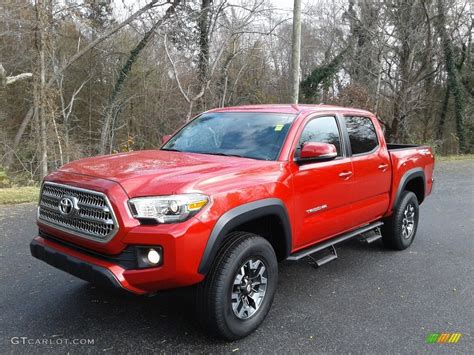 2017 Barcelona Red Metallic Toyota Tacoma Trd Off Road Double Cab 4x4