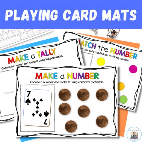 Mash Maths Week Playing Card Mats