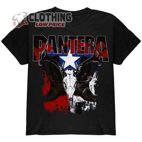 Pantera Tour 2023 Dates T Shirt Pantera World Domination Tour 1999 T