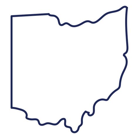 Ohio Outline Png
