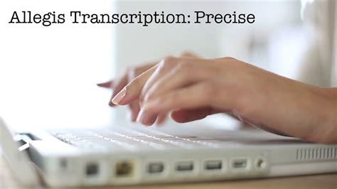 Allegis Transcription - We Believe in Fair and Accurate Outcomes - YouTube