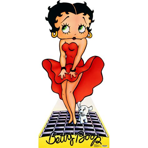 Betty Boop Graphic Advanced Graphics Betty Boop Red Dress Life Size