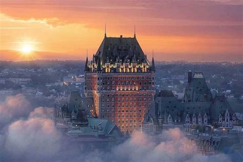Chateau Frontenac In Quebec Is The World S Most Photographed Hotel
