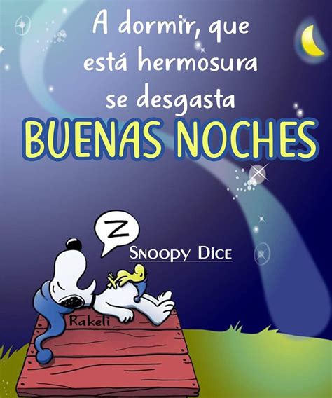 Mensajes De Buenas Noches Con Snoopy Kane