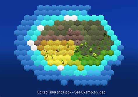 2d Hex Sprites Hexagonal Tile Setup