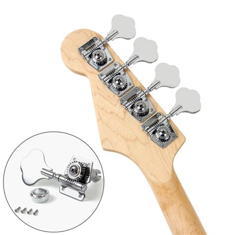 4pcs Guitar Tuning Pegs Electric Bass Tuner Peg Guitar Open Gear Tuning Peg B4m7 Ebay