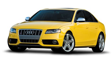 Yellow Audi Car Png Image For Free Download