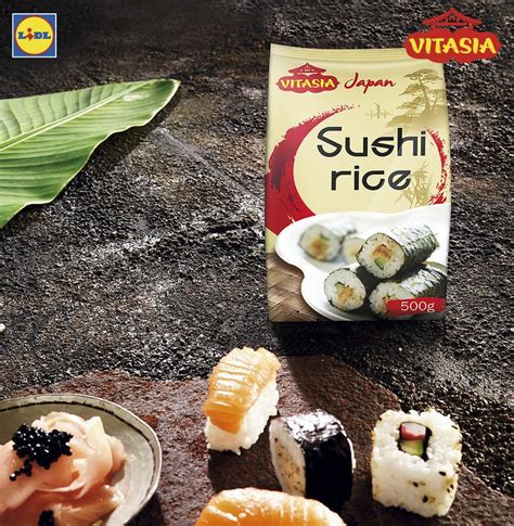 Ryż Do Sushi Lidl Ryz Sushi Vitasia Sushi Rice Food Sushi