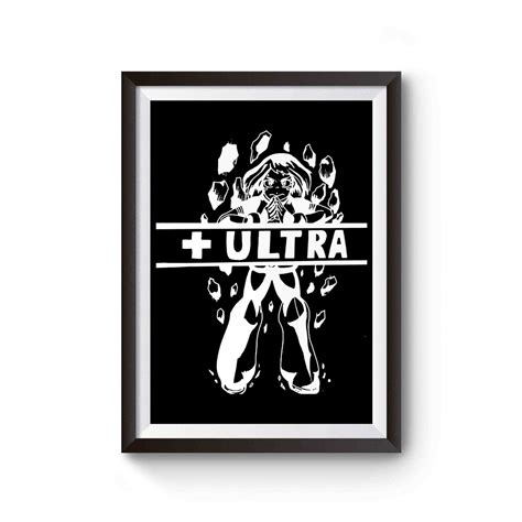 Uraraka My Hero Academia Plus Ultra Poster