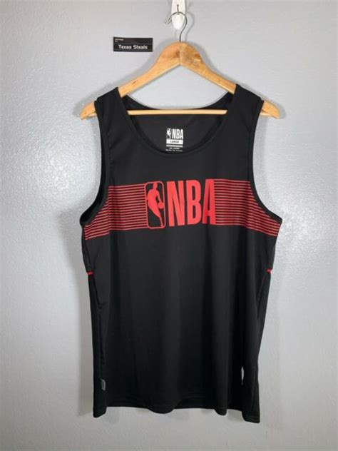Nba Team Jersey Red Black Ebay