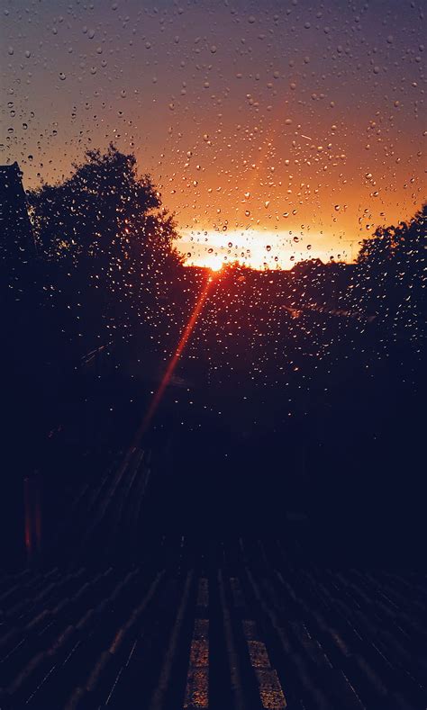 Rainy Days Light Rain Sun View Window Hd Phone Wallpaper Peakpx