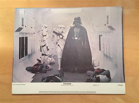 Original 1977 Star Wars Lobby Card Rstarwarscollecting