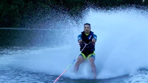 Barefoot Water Skiing At South Holston Lake Tennessee Youtube