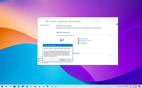 How To Suspend Bitlocker Encryption To Perform System Changes On Windows Windows Central