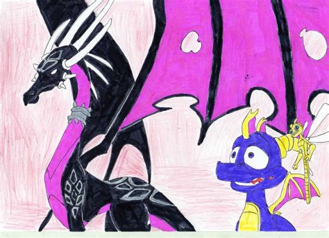 Spyro Meets Evil Cynder By Lanalombax On Deviantart
