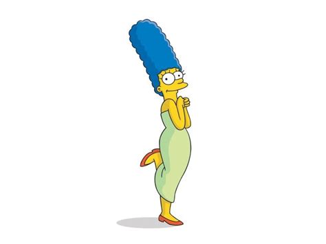 In 20 Years On Tv Marge Was Known Both For Her Blue Hair And Not For