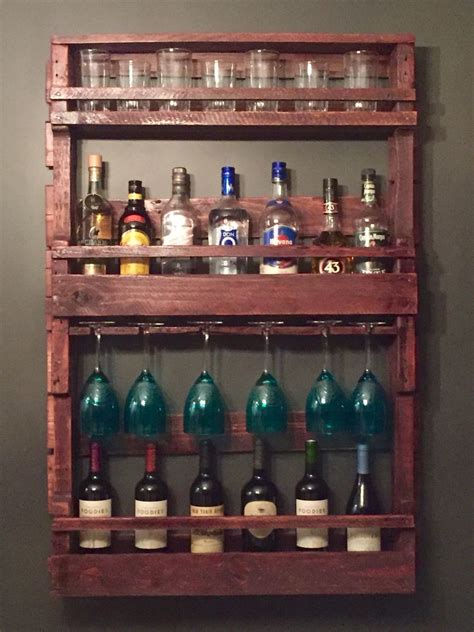 Maybe you would like to learn more about one of these? Liquor & wine cabinet made out of pallets. | Cabinet ...