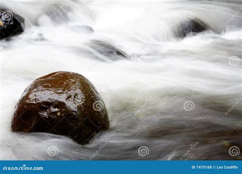 Rock In The River Rapids Royalty Free Stock Photos Image 7475168