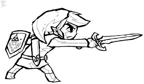 Zelda coloring pages