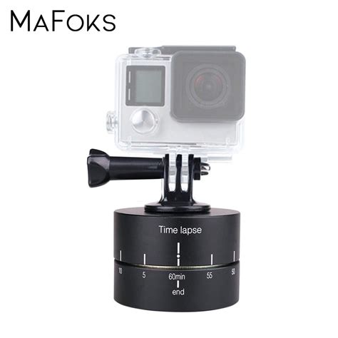 360 Degrees Panning Rotating Time Lapse Stabilizer Tripod Adapter For