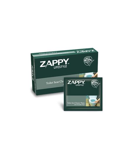 Zappy Lifestyle Toilet Seat Cleaner Wipes 6 Sheets ...