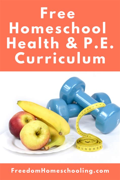 Free Health And Pe Homeschool Curriculum For All Grades Homeschool