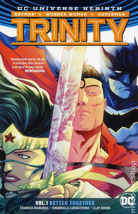 Trinity Tpb 2017 2018 Dc Universe Rebirth Batmanwonder Womansuperman Comic Books With Issue