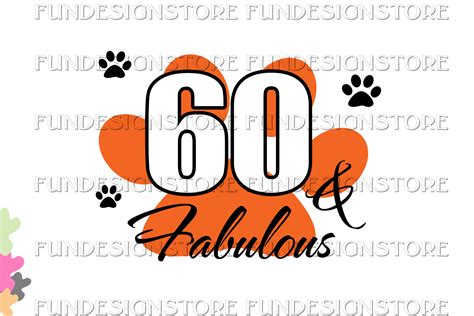 Sixty Birthday60th Birthdaypng Graphic By Fundesignstore · Creative
