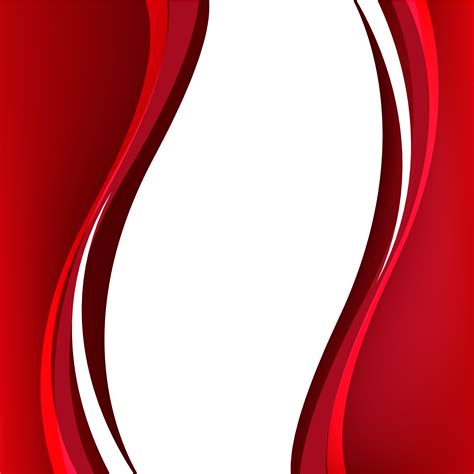 Red Wavy Shapes On Transparent Background Download Free Vectors